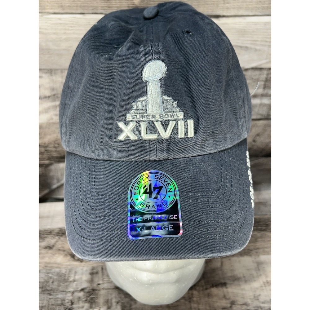 Super Bowl XLVIIโ Fitted Hat NWT XL